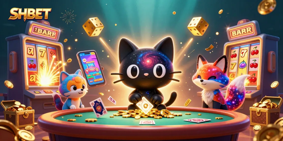 Experience exciting wins at SHBET with vibrant 3D casino games and captivating characters.