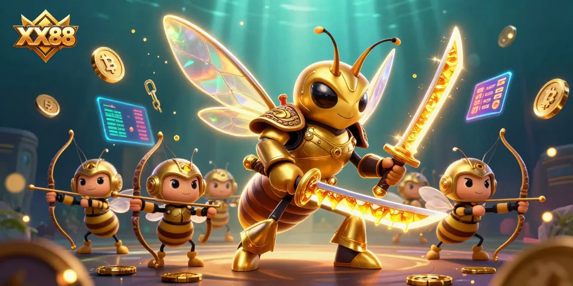 Engage with the exciting world of XX88 casino, featuring dynamic 3D characters and gaming elements.