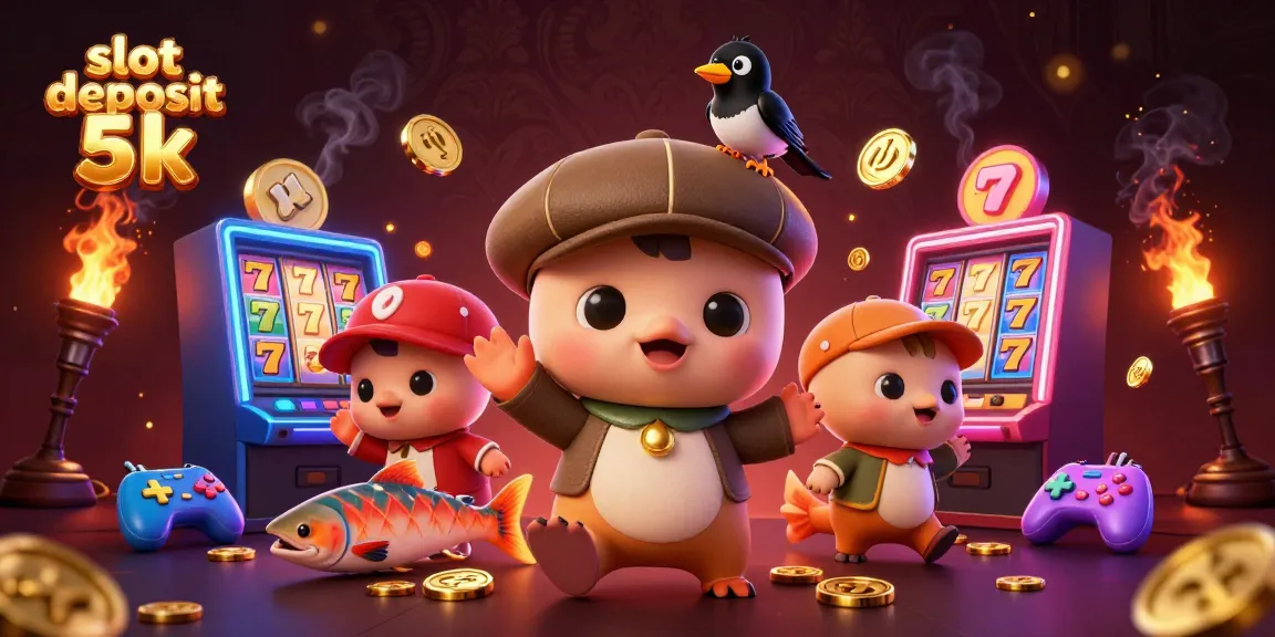 Experience thrilling gameplay with slot deposit 5k featuring vibrant characters and dynamic casino elements.